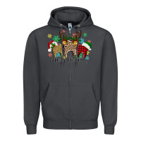 Smoke Merry Christmas tooth Zipper Hoodie - texasbilliewilder