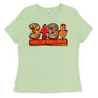 Matcha three up three down softball Ladies Tee - Jasminsmagicworld