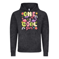 Vintage Black one cool girl Vintage Hoodie - MaliasSmallBusiness