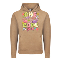 Vintage Coffee one cool girl Vintage Hoodie - MaliasSmallBusiness