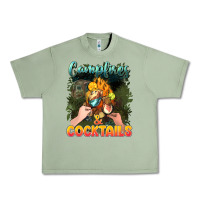 Oil Green campfirescocktails Urban Heavy Tee - NancyCooperArtShop