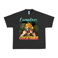 Pigment Black campfirescocktails Urban Heavy Tee - NancyCooperArtShop