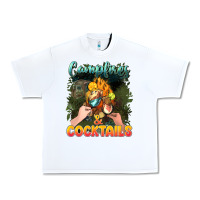 White campfirescocktails Urban Heavy Tee - NancyCooperArtShop