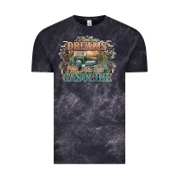 Cloud Black runs on dreams and gasoline truck western Vintage Tee - NancyCooperArtShop