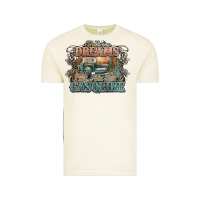 Vintage Arctic runs on dreams and gasoline truck western Vintage Tee - NancyCooperArtShop