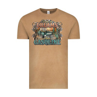 Vintage Camel runs on dreams and gasoline truck western Vintage Tee - NancyCooperArtShop
