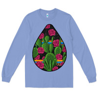 Colony Blue Hispanic Heritage Long Sleeve Tee - BundleAndBundleShop