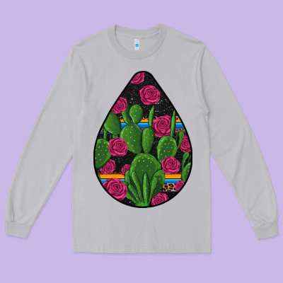 Hispanic Heritage Long Sleeve Tee Designed By Bundleandbundleshop