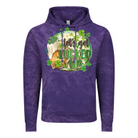 Cloud Purple let's get lucked up Vintage Hoodie - MaliasSmallBusiness