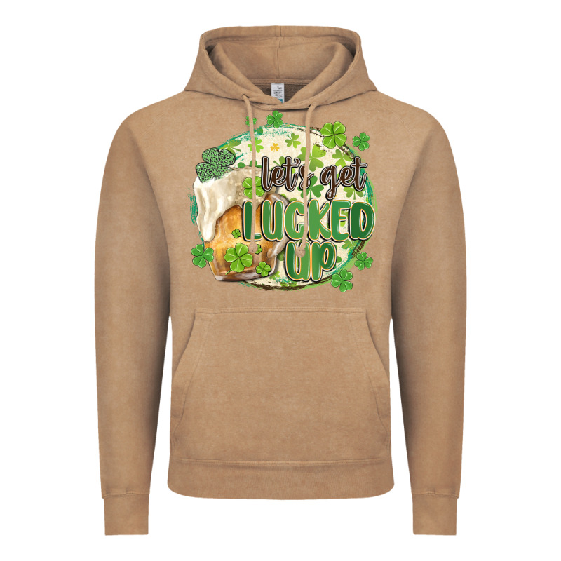 Let's Get Lucked Up Vintage Hoodie by MaliasSmallBusiness | Teevron