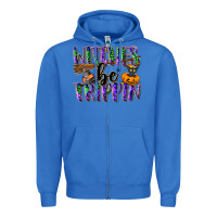 True Royal Witches be trippin Zipper Hoodie - NancyCooperArtShop