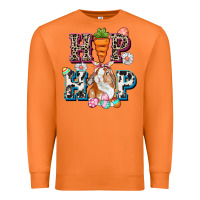 Carrot Western hip hop bunny Easter Day Premium Sweatshirt - CowGirlArtShop