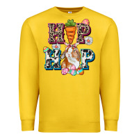 Lemon Western hip hop bunny Easter Day Premium Sweatshirt - CowGirlArtShop