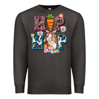 Smoke Western hip hop bunny Easter Day Premium Sweatshirt - CowGirlArtShop
