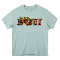 Arona Christmas Howdy Bronco Rodeo Heavy Core Tee - JahusDesignShop