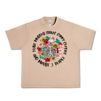 Burro i like murder shows comfy clothes and like 3 peopl Urban Heavy Tee - MaliasSmallBusiness
