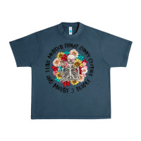 Midnight Navy i like murder shows comfy clothes and like 3 peopl Urban Heavy Tee - MaliasSmallBusiness