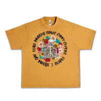 Peanut Butter i like murder shows comfy clothes and like 3 peopl Urban Heavy Tee - MaliasSmallBusiness