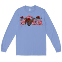 Colony Blue valentines day mama Long Sleeve Tee - RanaPortraitStore