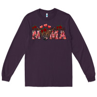 Plum valentines day mama Long Sleeve Tee - RanaPortraitStore