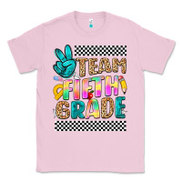 Bubblegum Pink team fifth grade Classic Tee - NancyCooperArtShop