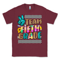 Burgundy team fifth grade Classic Tee - NancyCooperArtShop