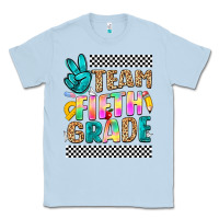 Dusty Blue team fifth grade Classic Tee - NancyCooperArtShop