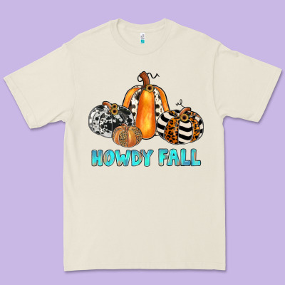Howdy Fall Premium Tee Designed By Jahusdesignshop