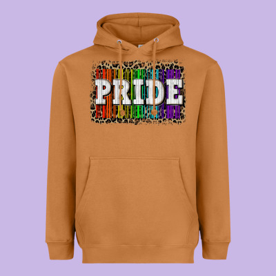 Pride Barcode Heavyweight Hoodie Designed By Cowgirlartshop