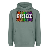 Sage Pride barcode Heavyweight Hoodie - CowGirlArtShop