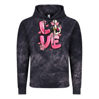 Cloud Black love cow valentine's day Vintage Hoodie - MaliasSmallBusiness