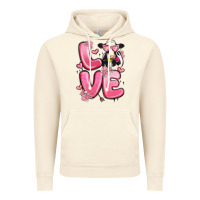 Vintage Artic love cow valentine's day Vintage Hoodie - MaliasSmallBusiness