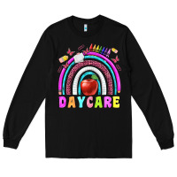 Black daycare Long Sleeve Tee - BundleAndBundleShop