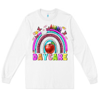 White daycare Long Sleeve Tee - BundleAndBundleShop