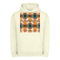 Pigment Pistachio native american aztec seamless pattern 1 Urban Hoodie - BundleAndBundleShop