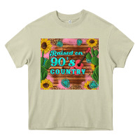 Mossy raised 90's country guitar cactus sunflower's Heavy Core Tee - Artiststas