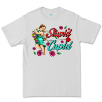 Dove Grey stupid cupid Premium Tee - AdoDesignShop