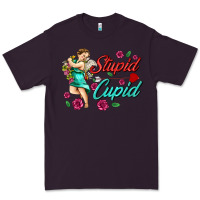 Plum stupid cupid Premium Tee - AdoDesignShop