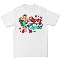 White stupid cupid Premium Tee - AdoDesignShop
