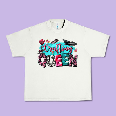 Crafting Queen Urban Heavy Tee Designed By Nancycooperartshop