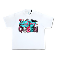White crafting queen Urban Heavy Tee - NancyCooperArtShop