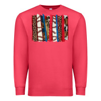Cardinal Baseball brushstroke Premium Sweatshirt - HowdyJamesFarm