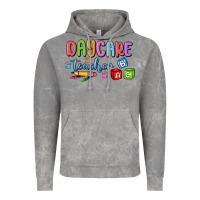 Cloud Rock daycare teacher Vintage Hoodie - MaliasSmallBusiness