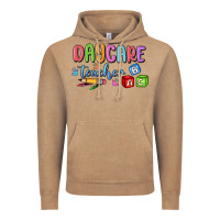 Vintage Coffee daycare teacher Vintage Hoodie - MaliasSmallBusiness