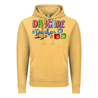 Vintage Mustard daycare teacher Vintage Hoodie - MaliasSmallBusiness
