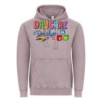 Vintage Zinc daycare teacher Vintage Hoodie - MaliasSmallBusiness