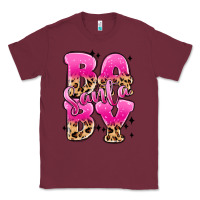 Burgundy santa baby Classic Tee - MaliasSmallBusiness