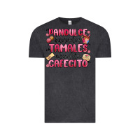 Vintage Black pandulce bunuelos tamales abuelita cafecito Vintage Tee - MaliasSmallBusiness