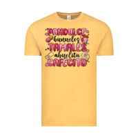 Vintage Mustard pandulce bunuelos tamales abuelita cafecito Vintage Tee - MaliasSmallBusiness