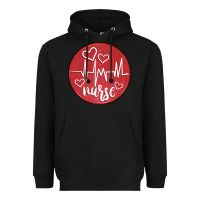 Black nurse coaster Heavyweight Hoodie - CowGirlArtShop